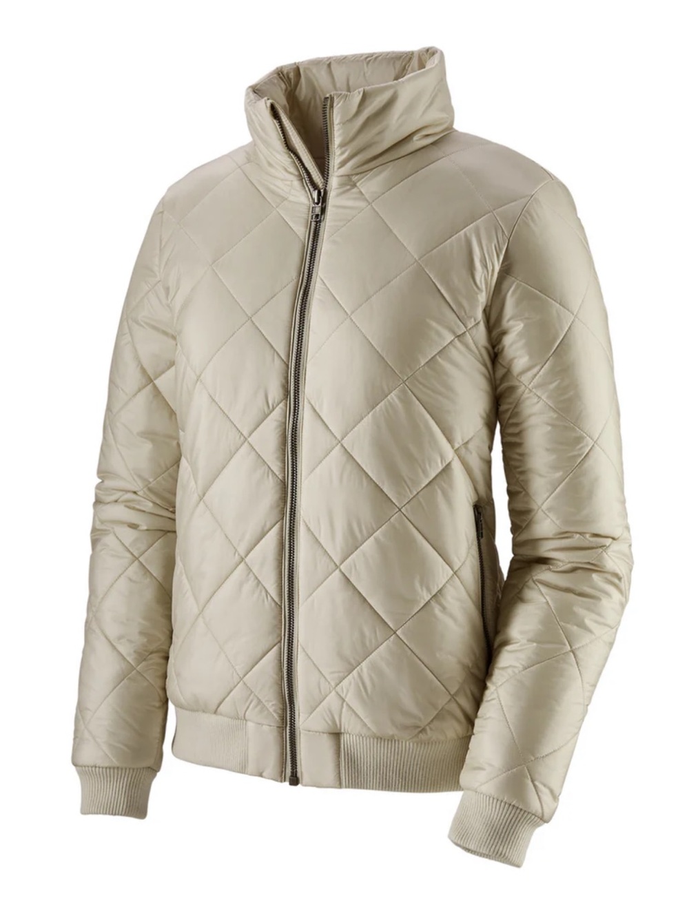 Patagonia Women’s Prow Bomber Jacket in Dyno White Large NWOT